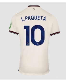 Billige Fotballdrakt West Ham United Lucas Paqueta #10 Replika Bortedrakt 2025-26 Kortermet Billige Fotballdrakt West Ham United Lucas Paqueta #10 Replika Bortedrakt 2025-26 Kortermet